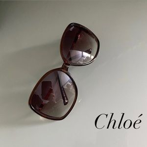 Chloé Round Oversized Sunglasses